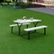 Costway Picnic Table Bench Set Outdoor Backyard Patio Garden Party Dining All Weather